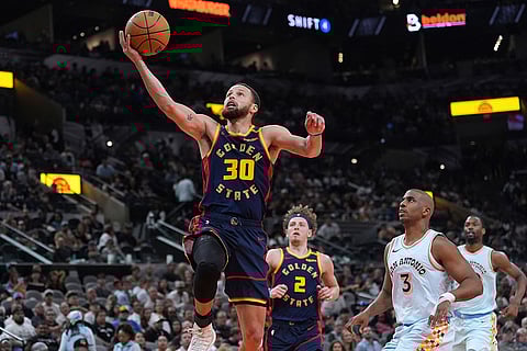 NBA Basketball: Golden State Warriors vs San Antonio Spurs