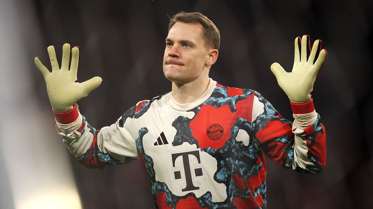 Bayern goalkeeper Manuel Neuer