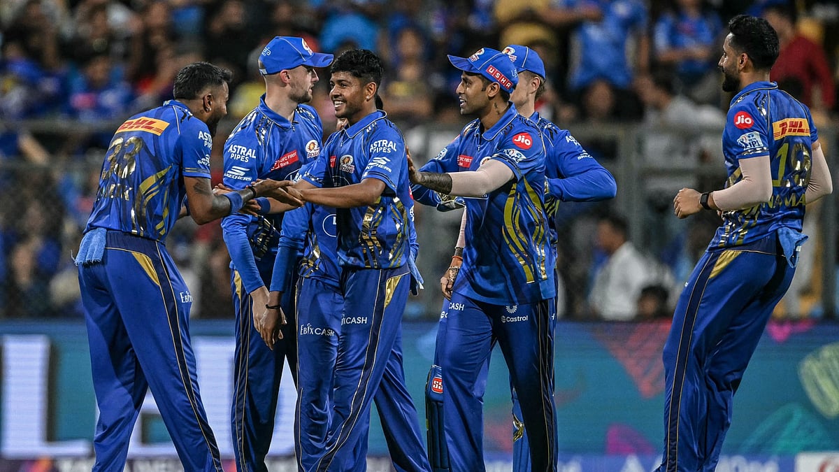 Mumbai Indians hammered KKR