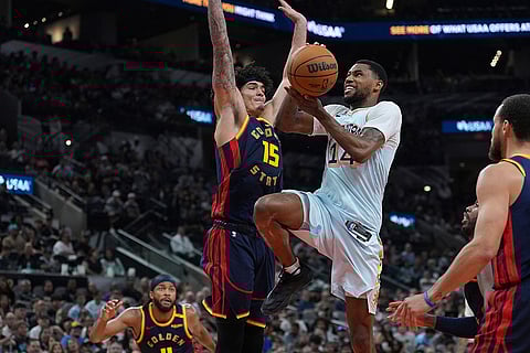 Warriors Spurs Basketball