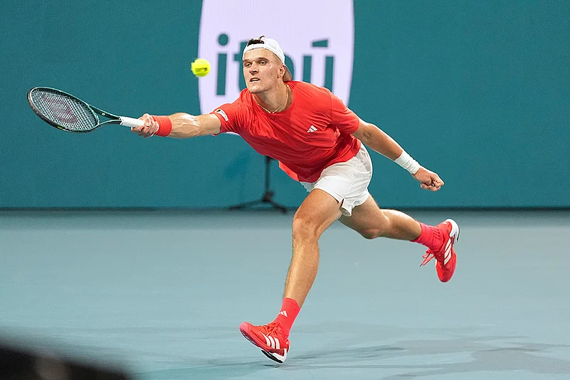 Miami Open tennis 2025 final Jakub Mensik vs Novak Djokovic: 7