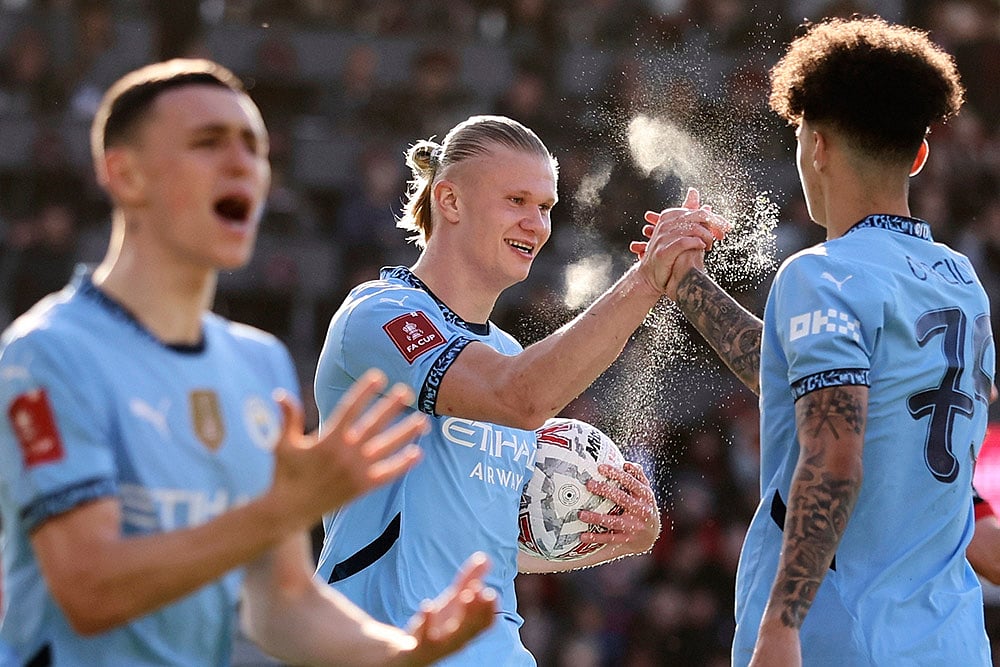 | Photo: AP/Ian Walton : FA Cup: Bournemouth vs Manchester City
