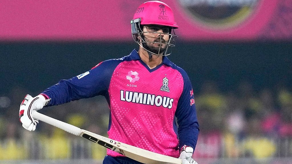 AP/Anupam Nath : Nitish Rana.