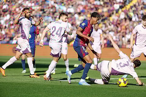 La Liga Soccer: Girona vs Barcelona