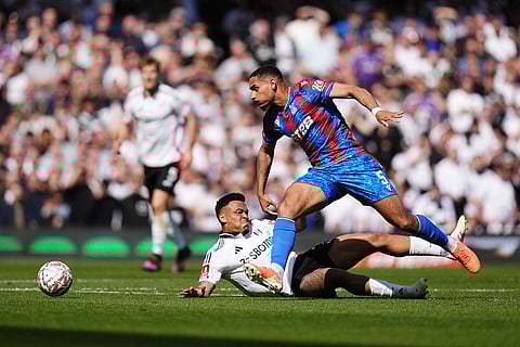 English FA Cup quarterfinal soccer match: Fulham vs Crystal Palace