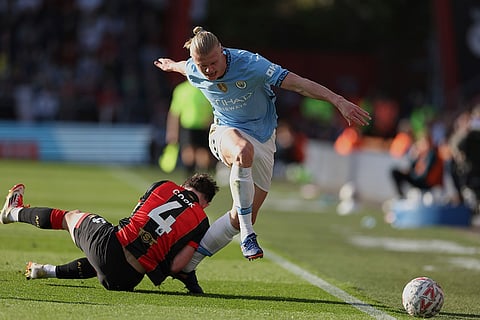 Britain Soccer FA Cup: Bournemouth vs Manchester City