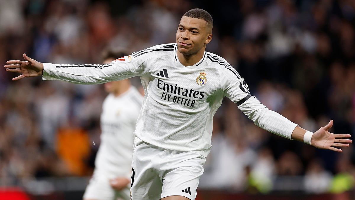 Real Madrid's Kylian Mbappe