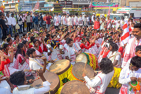 Sarhul tribal festival in Ranchi