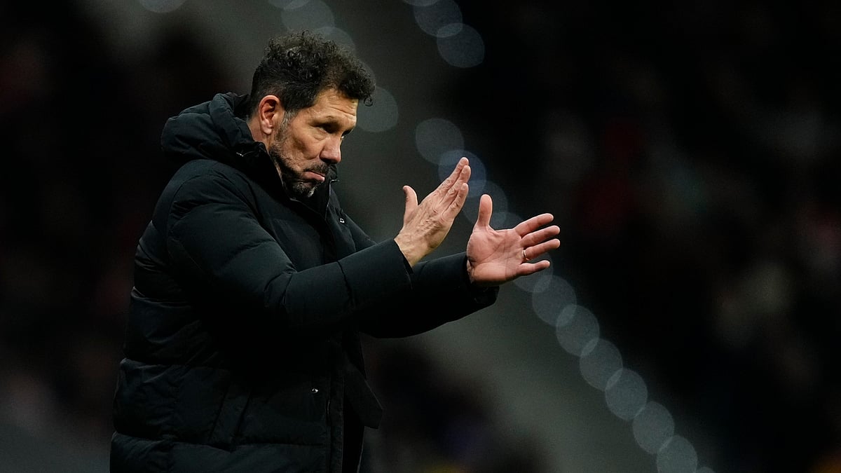 Atletico Madrid manager Diego Simeone.