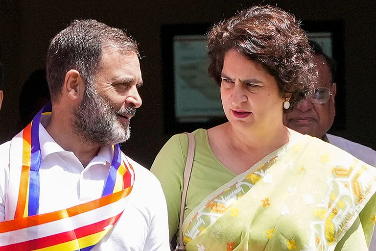 Rahul Gandhi and Priyanka Gandhi - | Photo: PTI/Atul Yadav