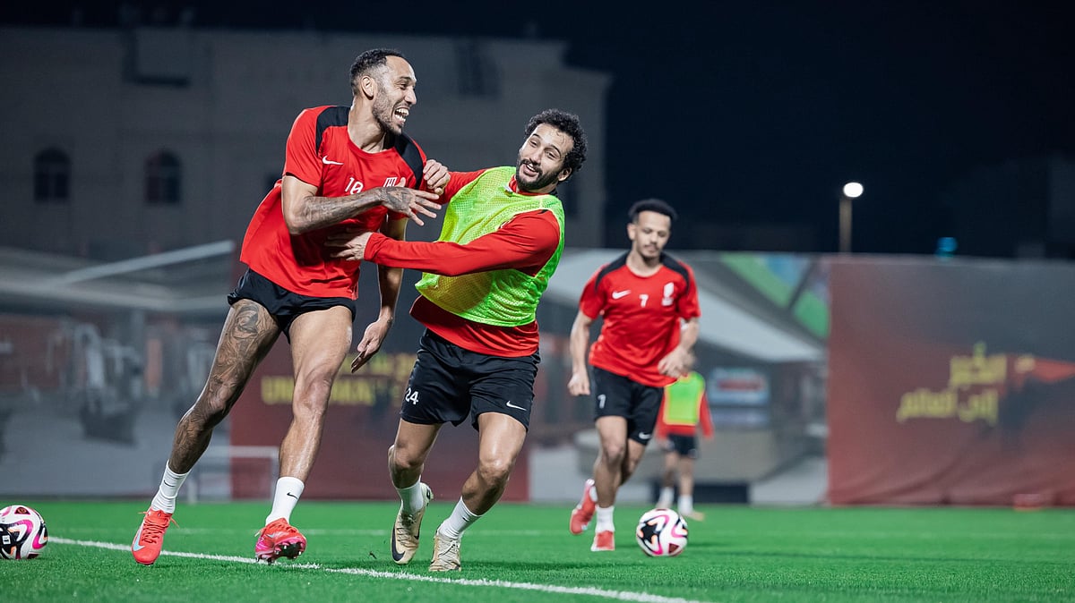 X / AlQadsiahEN : Pierre-Emerick Aubameyang will be crucial for Al-Qadsiah against Al-Raed.