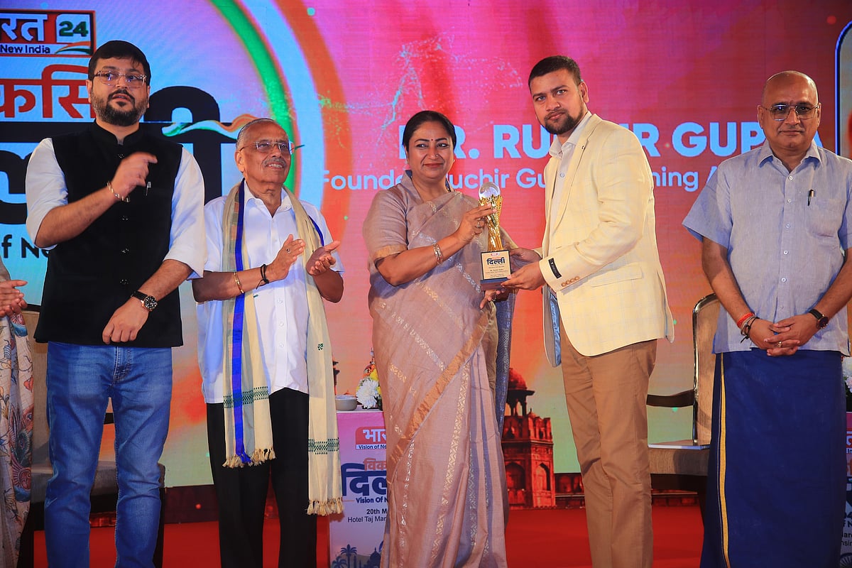 Ruchir Gupta Recognized With Viksit Delhi Award 2025