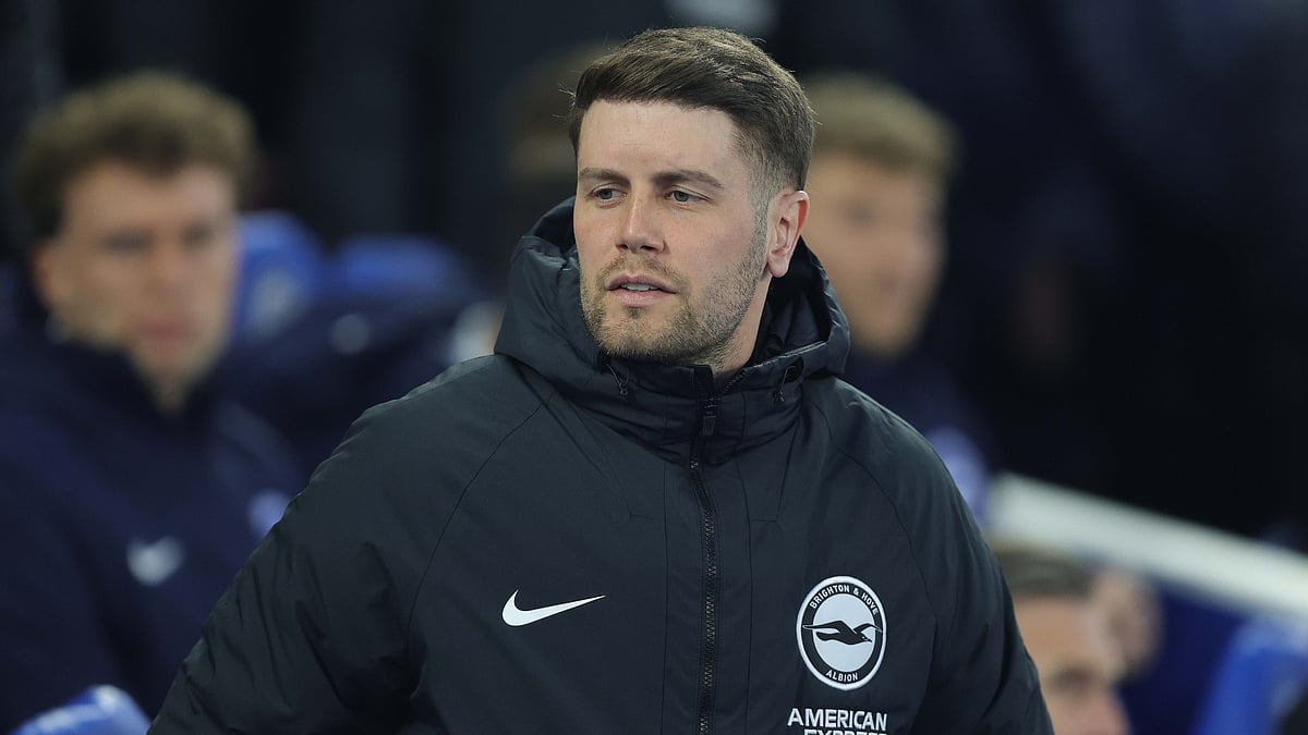 Brighton boss Fabian Hurzeler.