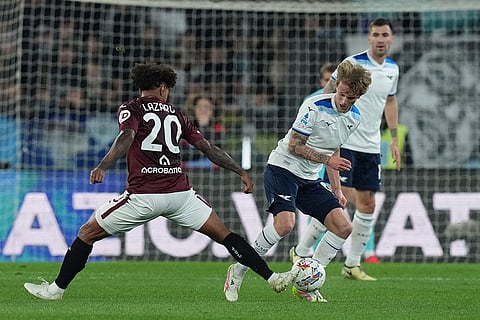Serie A Soccer Match: Lazio vs Torino