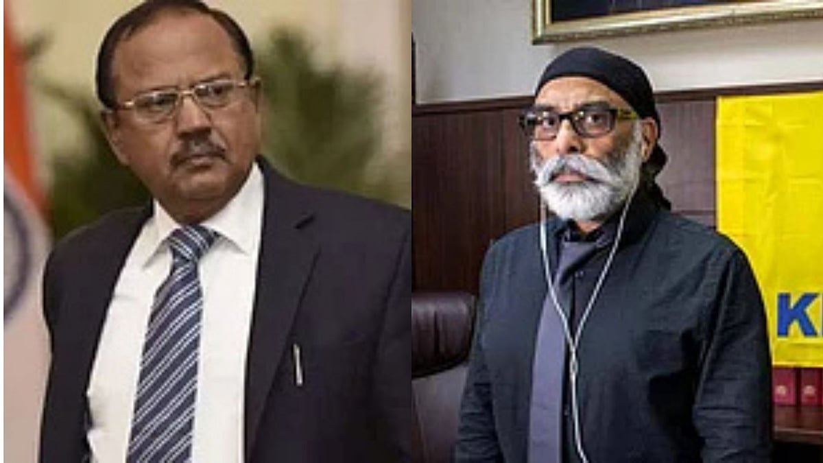 | Image- PTI : US Court Rejects Pannun's Claim Of Serving Summons On NSA Ajit Doval During Washington Visit