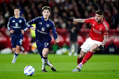 English Premier League: Manchester United vs Nottingham Forest