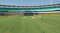 Ranji Trophy Round 5: Smaran's Hundred, Karun's 95 Give Karnataka Control Over Chandigarh On Day 1 Photo: File : Barsapara Cricket Stadium in Assam's Guwahati