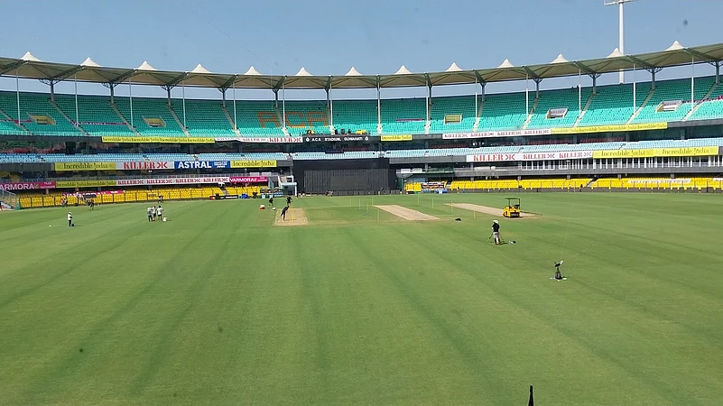 barsapara cricket stadium X