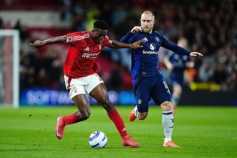 English Premier League: Nottingham Forest vs Manchester United
