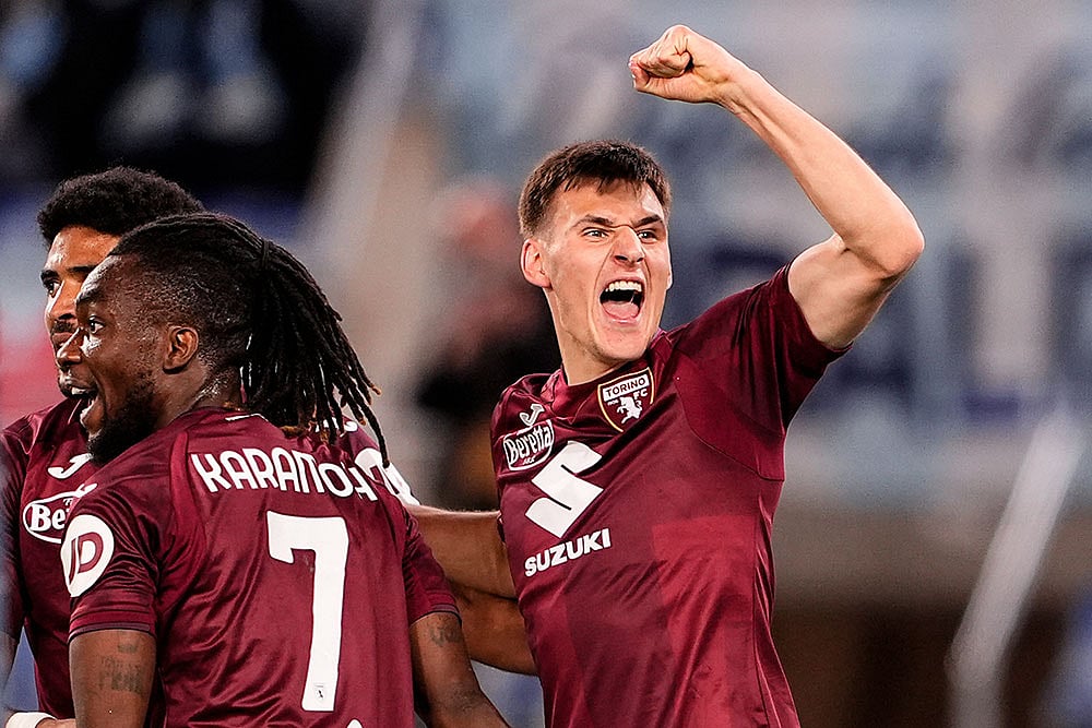 | Photo: Fabio Ferrari/LaPresse via AP : Serie A: Lazio vs Torino