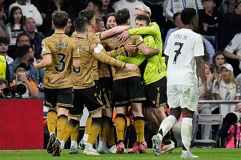 Spanish Copa del Rey semifinal second leg soccer match: Real Madrid vs Real Sociedad