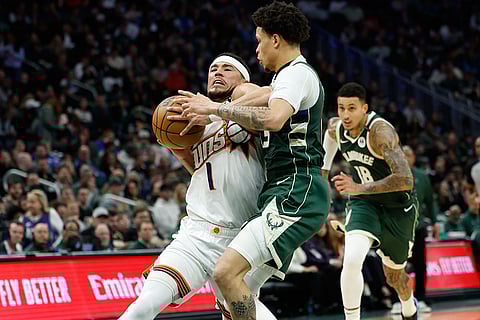 NBA Basketball Game: Phoenix Suns vs Milwaukee Bucks