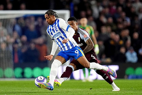 English Premier League soccer match: Brighton vs Aston Villa