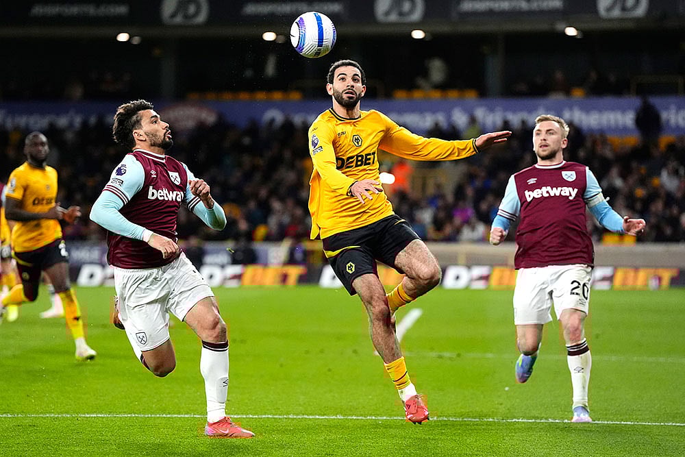 | Photo: David Davies/PA via AP : | EPL: West Ham United vs Wolverhampton Wanderers