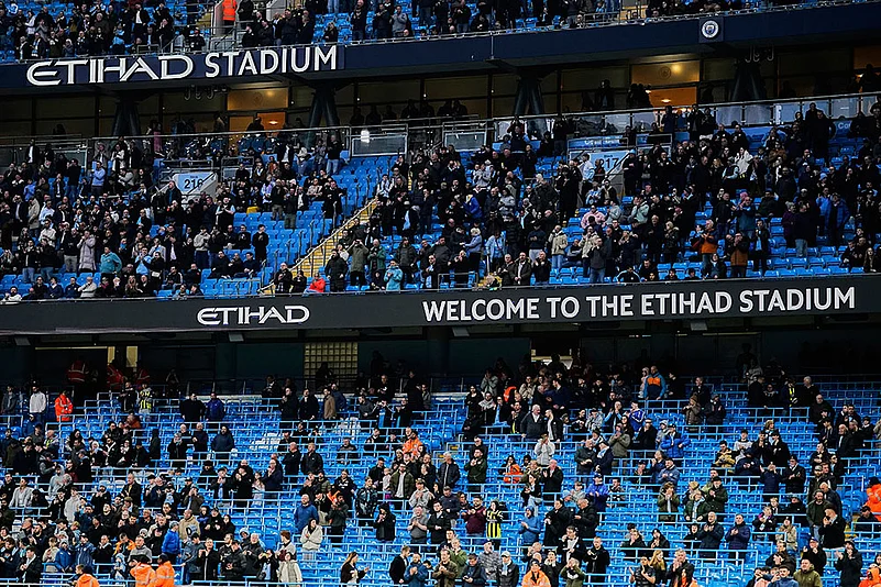 English Premier League Soccer match: Manchester City vs Leicester City