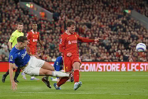 English Premier League Soccer match: Liverpool vs Everton