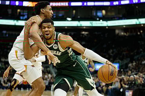 NBA Basketball: Milwaukee Bucks vs Phoenix Suns
