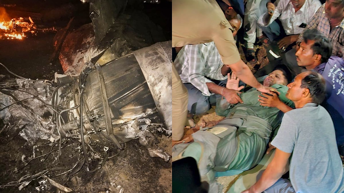 | PTI : Jaguar Fighter Jet Crashes in Gujarat, Air Force Pilot Dies | Details