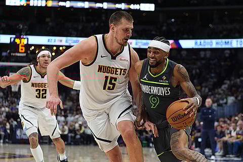 NBA Basketball: Minnesota Timberwolves vs Denver Nuggets