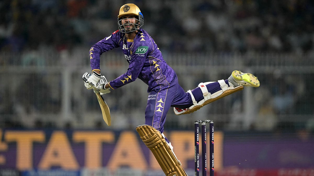 Venkatesh Iyer made one of two half-centuries for Kolkata Knight Riders - null