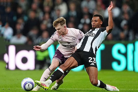 English Premier League Soccer: Newcastle United vs Brentford