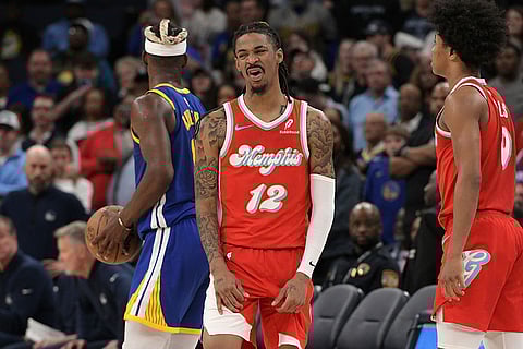 NBA Basketball: Memphis Grizzlies vs Golden State Warriors