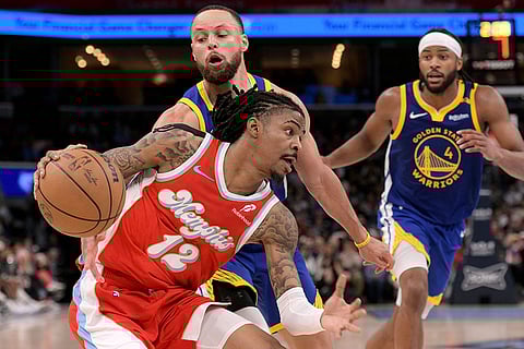 NBA Basketball: Golden State Warriors vs Memphis Grizzlies