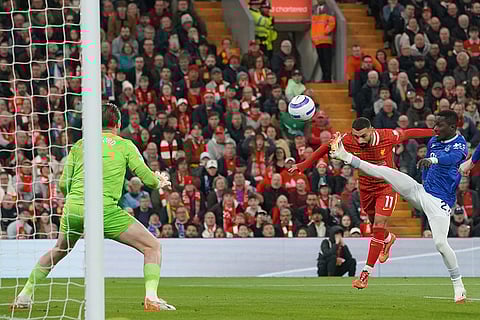 English Premier League Soccer: Liverpool vs Everton