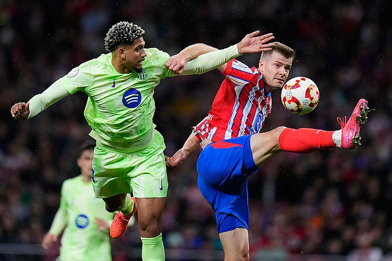 Copa del Rey Soccer: Atletico Madrid vs Barcelona