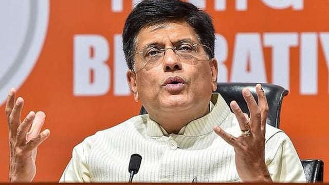 Piyush Goyal Criticises Indian Startup System, Calls It A 'Disturbing Situation'