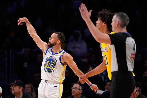 Lakers Warriors Basketball