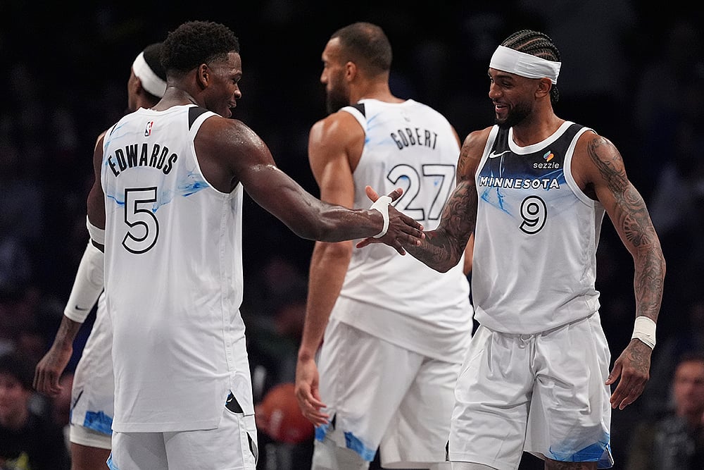 | Photo: AP/Frank Franklin II : NBA: Minnesota Timberwolves vs Brooklyn Nets