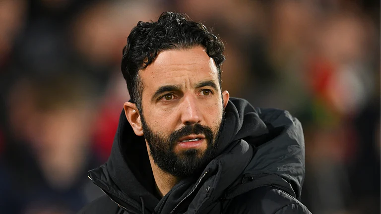 Man United boss Ruben Amorim - null