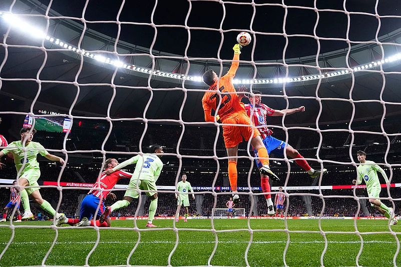 Copa del Rey Soccer: Atletico Madrid vs Barcelona