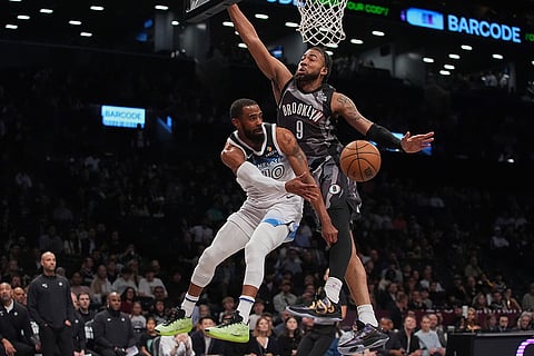 NBA Basketball: Minnesota Timberwolves vs Brooklyn Nets