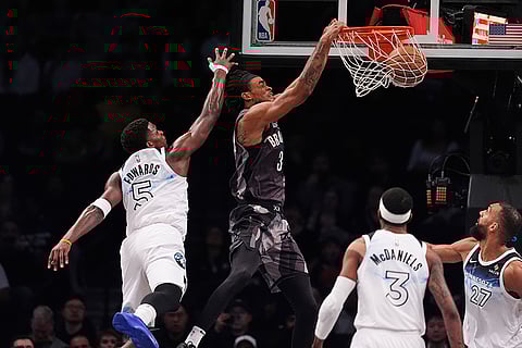 Basketball: Minnesota Timberwolves vs Brooklyn Nets