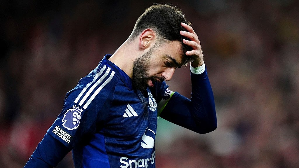 Manchester Uniteds Bruno Fernandes