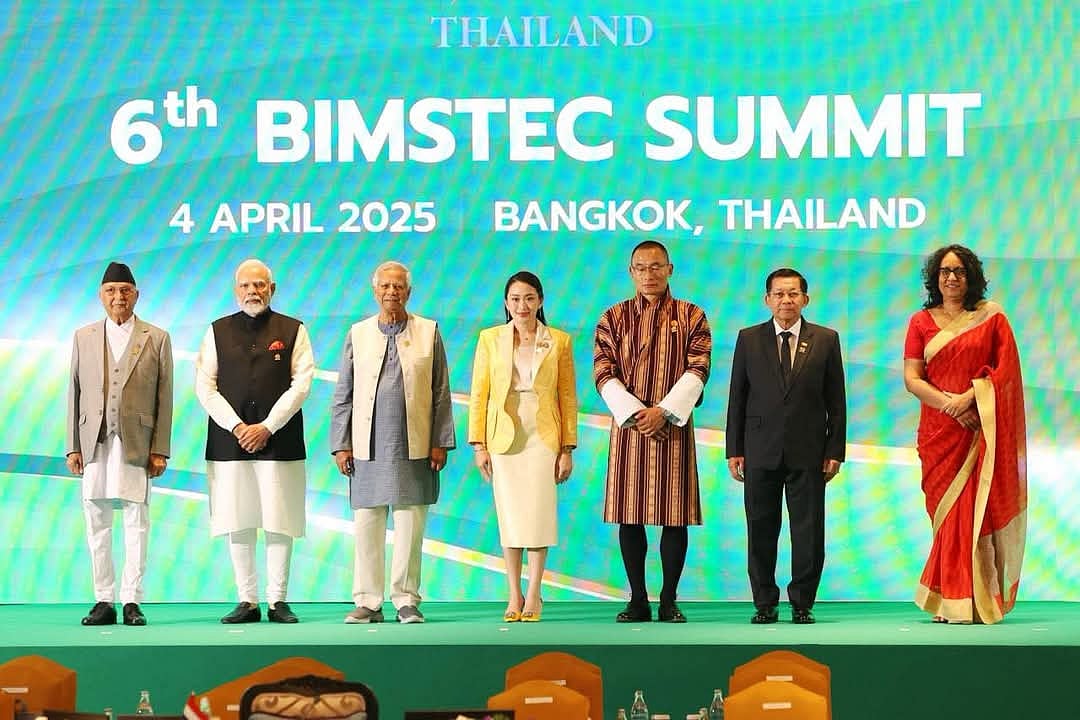 BIMSTEC leaders in Thailand on April 4