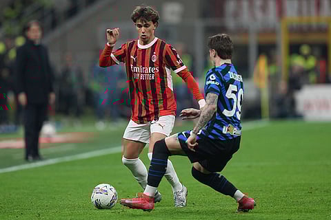 Italian Cup Soccer Match: AC Milan vs Inter Milan