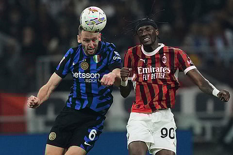 Italy Soccer Italian Cup: Inter Milan vs AC Milan